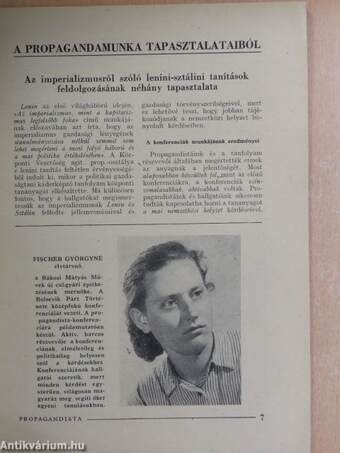 Propagandista 1952. május