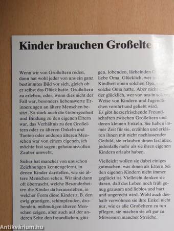 Kinder brauchen Großeltern