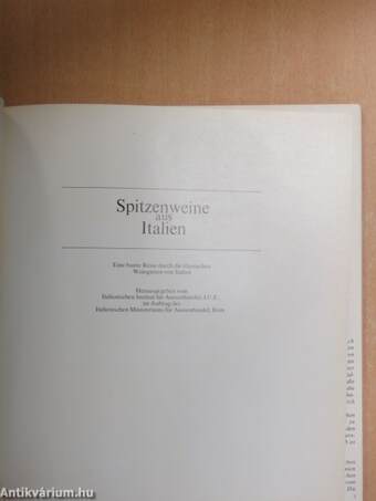 Spitzenweine aus Italien