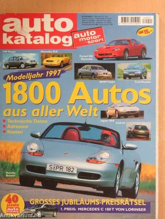 Auto katalog 1996/1997