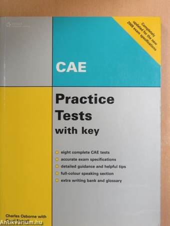 CAE Practice Test with key - 3 db CD-vel