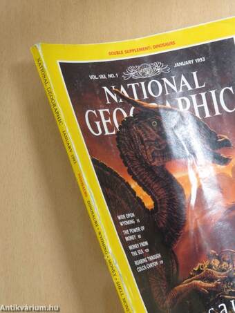 National Geographic January-December 1993.