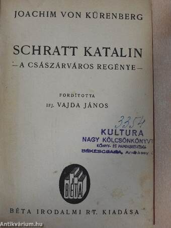 Schratt Katalin