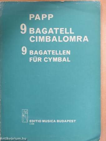 9 bagatell cimbalomra