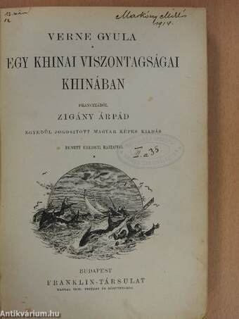 Egy khinai viszontagságai Khinában