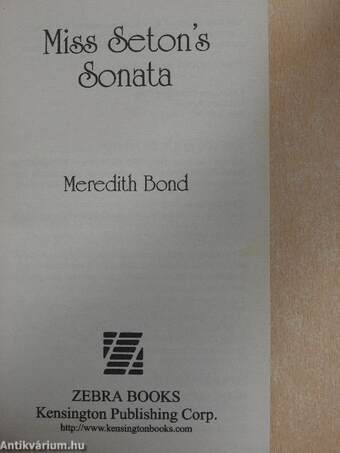 Miss Seton's Sonata