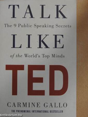 Talk like TED