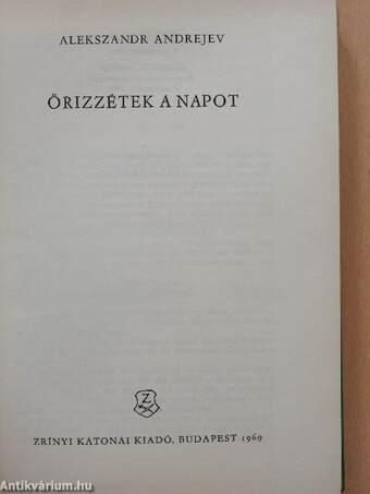 Őrizzétek a napot