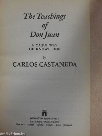 The Teachings of Don Juan