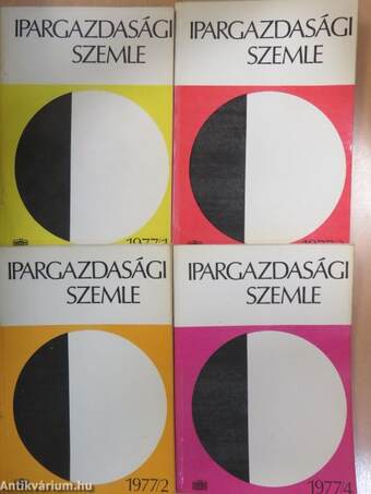 Ipargazdasági Szemle 1977/1-4.