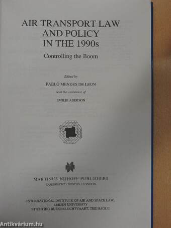 Air Transport Law and Policy in the 1990s