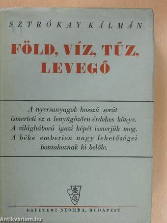 Föld, víz, tűz, levegő