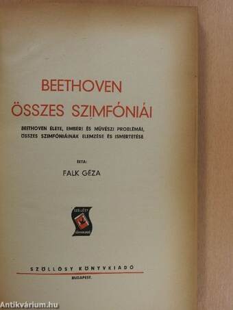 Beethoven összes szimfóniái