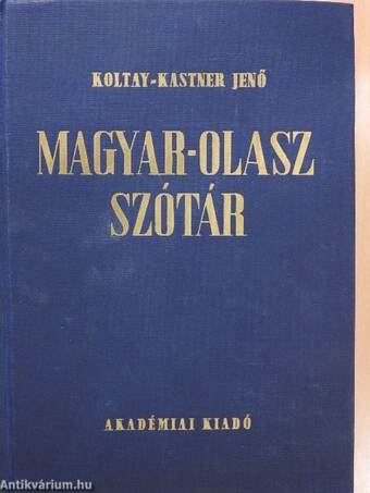 Magyar-olasz szótár