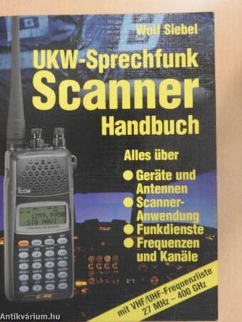 UKW-Sprechfunk Scanner Handbuch