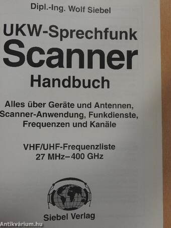 UKW-Sprechfunk Scanner Handbuch