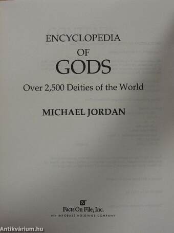 Encyclopedia of Gods