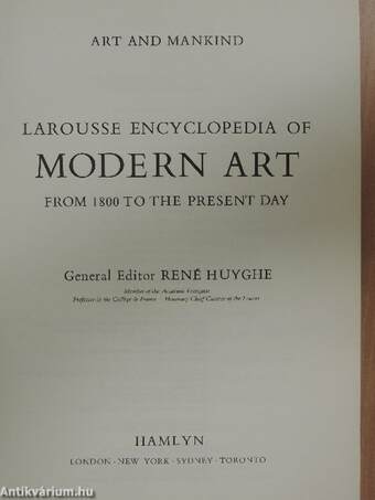 Larousse Encyclopedia of Modern Art