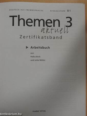 Themen aktuell 3 - Arbeitsbuch