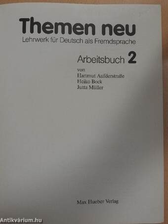 Themen neu 2 - Arbeitsbuch