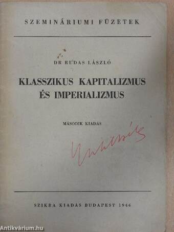 Klasszikus kapitalizmus és imperializmus