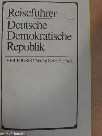 Reiseführer Deutsche Demokratische Republik