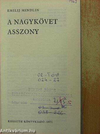 A nagykövet asszony