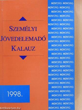 Személyi jövedelemadó kalauz 1998