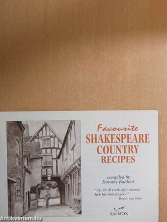 Favourite Shakespeare Country Recipes