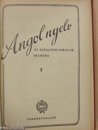 Angol nyelv 1-10.