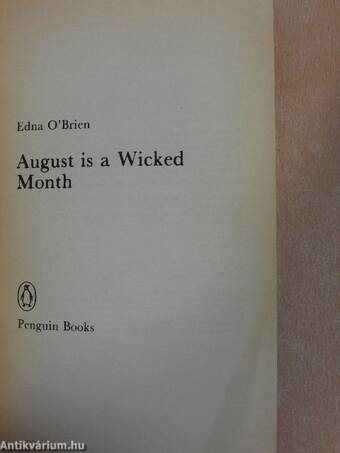 August is a wicked month