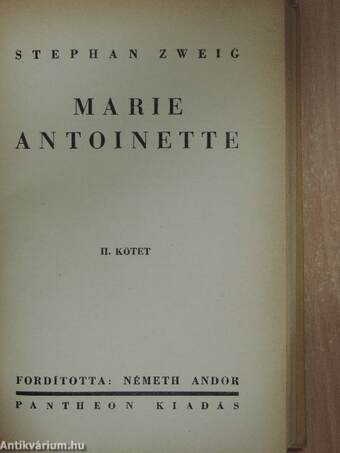 Marie Antoinette I-II.