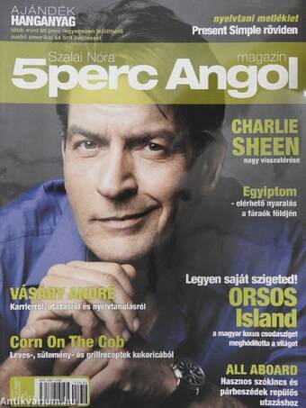 5perc Angol Magazin 2012. augusztus