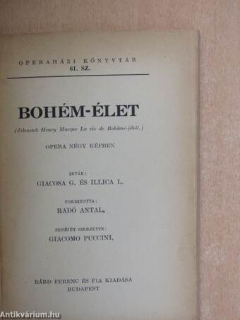 Bohém-élet