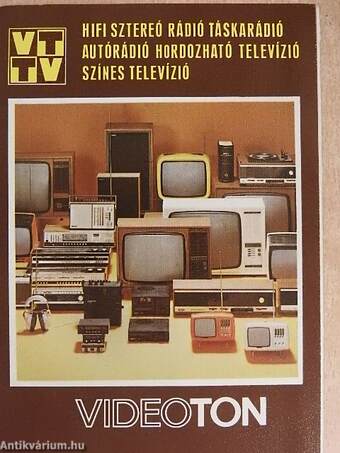 Videoton - Hifi sztereó, rádió, táskarádió, autórádió, hordozható televízió, színes televízió
