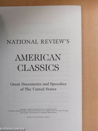 National Review's American Classics