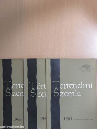 Történelmi Szemle 1965/1-4.