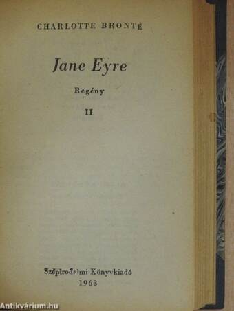 Jane Eyre I-III.