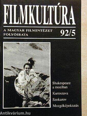 Filmkultúra 1992. május