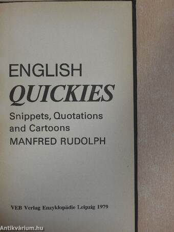 English Quickies