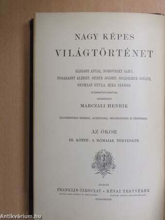 Nagy képes világtörténet III.