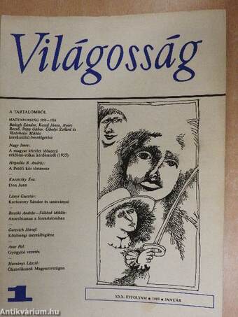 Világosság 1989. január