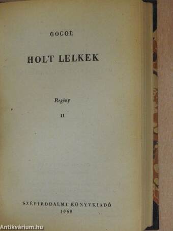 Holt lelkek I-II.