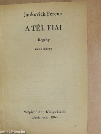 A tél fiai I-II.