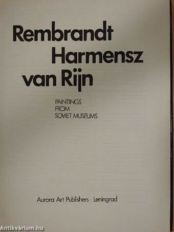 Rembrandt Harmensz van Rijn