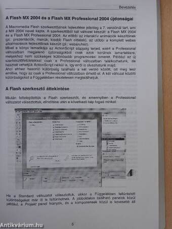 FLASH MX 2004 kézikönyv