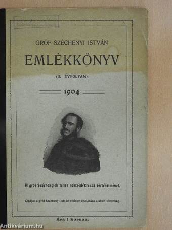 Gróf Széchenyi István emlékkönyv