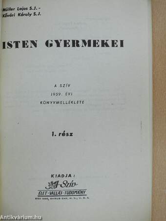 Isten gyermekei I.