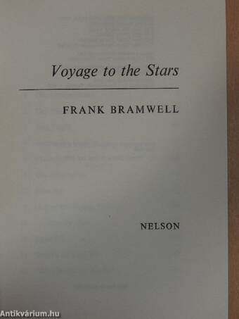 Voyage to the Stars