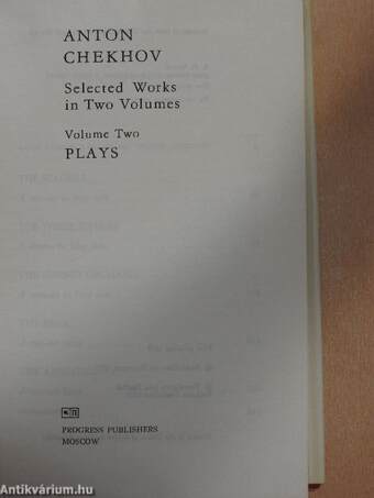 Selected Works in Two Volumes 1-2.